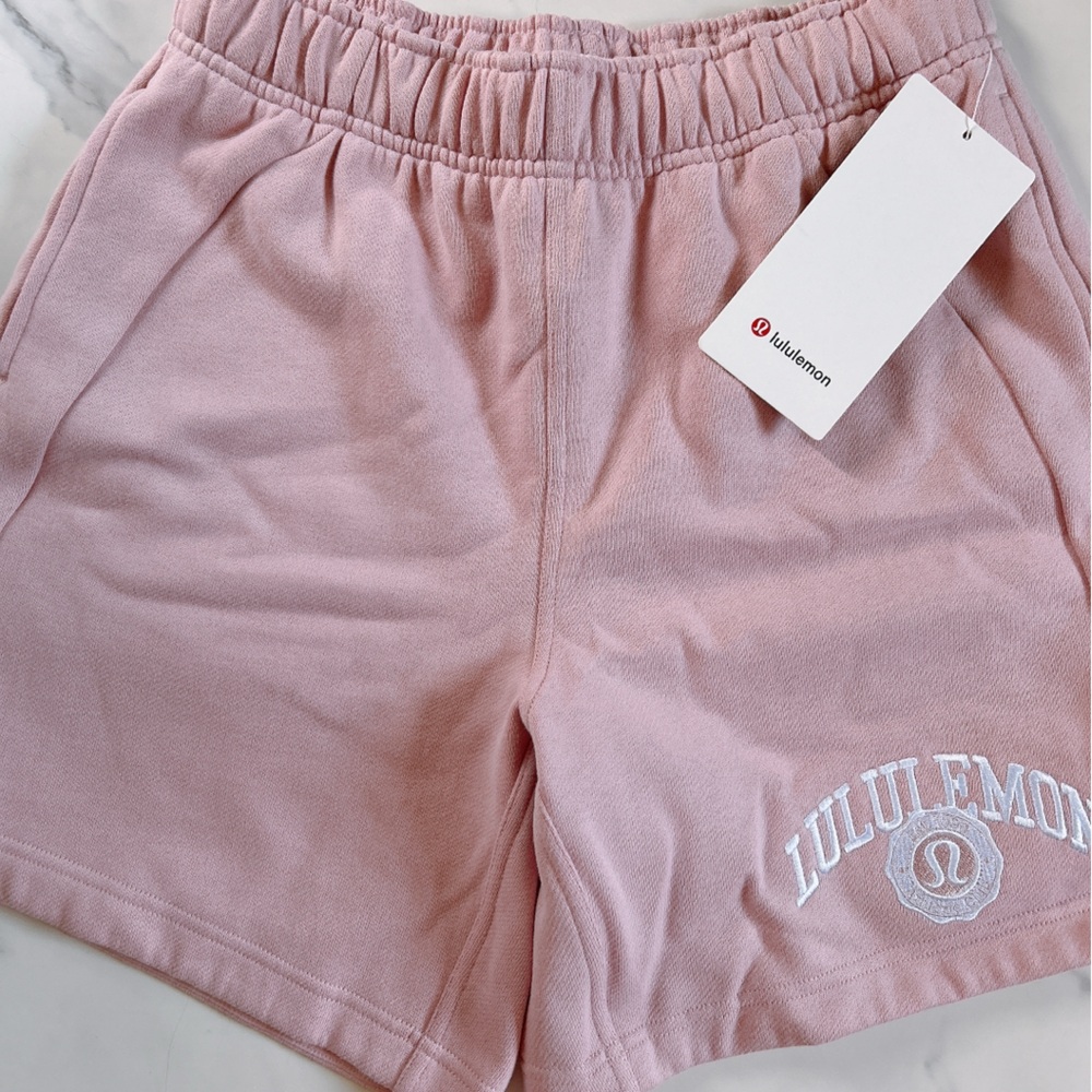 lululemon athletica Light Pink Scuba Short 7”